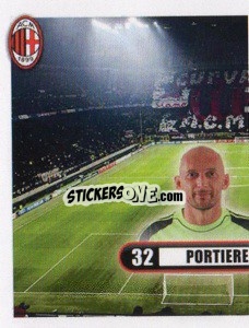 Sticker Abbiati, Portiere - A.C. Milan 2013-2014
 n. 83 - Erredi Galata Edizioni