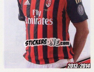 Sticker Alessandro Matri - A.C. Milan 2013-2014
 - Erredi Galata Edizioni