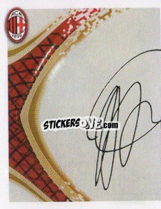 Sticker Allegri Autografo - A.C. Milan 2013-2014
 n. 76 - Erredi Galata Edizioni