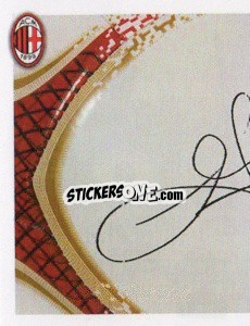 Sticker Amelia Autografo - A.C. Milan 2013-2014
 n. 99 - Erredi Galata Edizioni