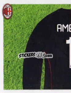 Sticker Amelia maglia 1 - A.C. Milan 2013-2014
 n. 95 - Erredi Galata Edizioni