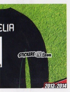 Sticker Amelia maglia 1 - A.C. Milan 2013-2014
 - Erredi Galata Edizioni