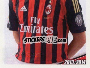 Sticker Andrea Poli - A.C. Milan 2013-2014
 n. 292 - Erredi Galata Edizioni