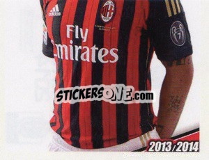 Sticker Antonio Nocerino - A.C. Milan 2013-2014
 n. 282 - Erredi Galata Edizioni