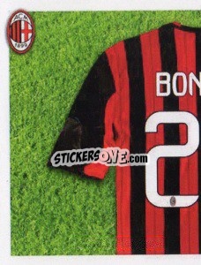 Cromo Bonera maglia 25 - A.C. Milan 2013-2014
 - Erredi Galata Edizioni