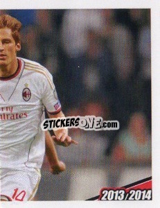 Sticker Brisa in Azione - A.C. Milan 2013-2014
 n. 218 - Erredi Galata Edizioni