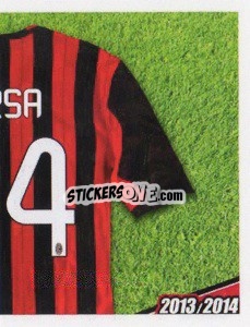 Sticker Brisa Maglia 14 - A.C. Milan 2013-2014
 n. 216 - Erredi Galata Edizioni