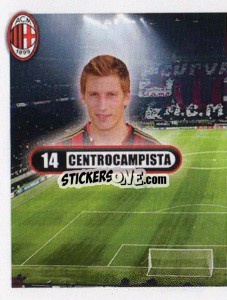Sticker Brisa, Centrocampista - A.C. Milan 2013-2014
 n. 213 - Erredi Galata Edizioni
