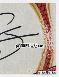 Sticker Constant Autografo - A.C. Milan 2013-2014
 - Erredi Galata Edizioni