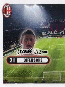 Sticker Constant, Difensore - A.C. Milan 2013-2014
 n. 143 - Erredi Galata Edizioni