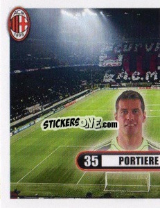 Sticker Coppola, Portiere - A.C. Milan 2013-2014
 n. 103 - Erredi Galata Edizioni