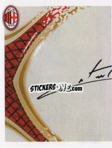 Sticker Cristante Autografo - A.C. Milan 2013-2014
 - Erredi Galata Edizioni