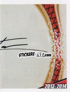 Sticker Cristante Autografo - A.C. Milan 2013-2014
 - Erredi Galata Edizioni