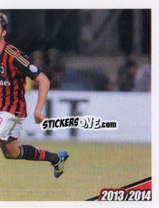 Sticker Cristante in Azione - A.C. Milan 2013-2014
 n. 228 - Erredi Galata Edizioni