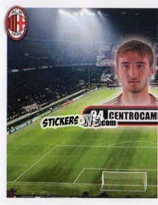 Sticker Cristante, Centrocampista - A.C. Milan 2013-2014
 n. 223 - Erredi Galata Edizioni