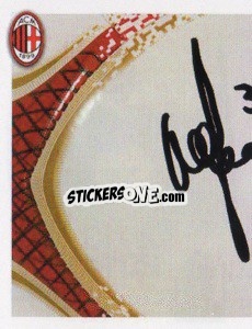 Sticker De Jong Autografo - A.C. Milan 2013-2014
 n. 239 - Erredi Galata Edizioni