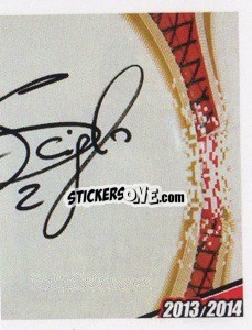 Sticker De Sciglio Autografo - A.C. Milan 2013-2014
 n. 160 - Erredi Galata Edizioni