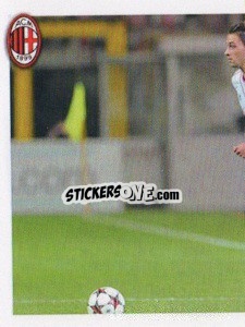 Sticker De Sciglio in Azione - A.C. Milan 2013-2014
 n. 157 - Erredi Galata Edizioni
