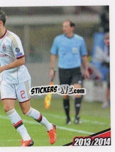 Sticker De Sciglio in Azione - A.C. Milan 2013-2014
 n. 158 - Erredi Galata Edizioni