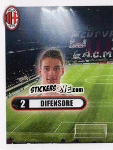 Sticker De Sciglio, Difensore - A.C. Milan 2013-2014
 - Erredi Galata Edizioni