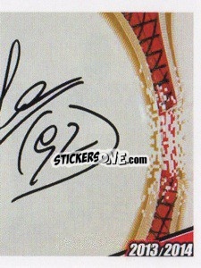 Sticker El Shaarawy Autografo - A.C. Milan 2013-2014
 n. 320 - Erredi Galata Edizioni