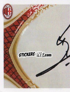 Sticker Emanuelson Autografo