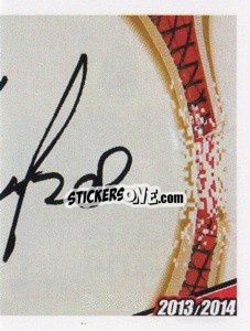 Sticker Emanuelson Autografo - A.C. Milan 2013-2014
 - Erredi Galata Edizioni