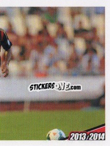 Sticker Emanuelson in Azione - A.C. Milan 2013-2014
 - Erredi Galata Edizioni