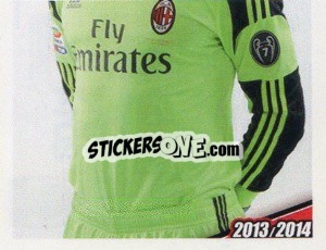 Sticker Ferdinando Coppola - A.C. Milan 2013-2014
 n. 112 - Erredi Galata Edizioni