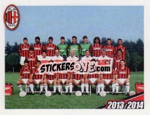 Cromo Formazione 1988/1989 - A.C. Milan 2013-2014
 - Erredi Galata Edizioni