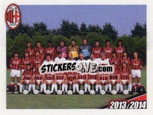 Sticker Formazione 1990 - A.C. Milan 2013-2014
 n. 22 - Erredi Galata Edizioni