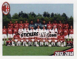 Sticker Formazione 1995/1996 - A.C. Milan 2013-2014
 n. 27 - Erredi Galata Edizioni