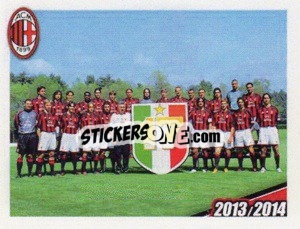 Sticker Formazione 2003/2004 - A.C. Milan 2013-2014
 n. 30 - Erredi Galata Edizioni