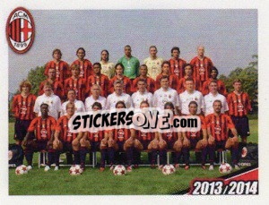 Figurina Formazione 2004 - A.C. Milan 2013-2014
 - Erredi Galata Edizioni