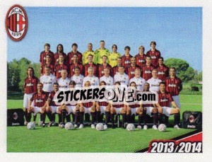 Sticker Formazione 2007 - A.C. Milan 2013-2014
 n. 33 - Erredi Galata Edizioni