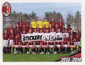 Sticker Formazione 2010/2011 - A.C. Milan 2013-2014
 n. 34 - Erredi Galata Edizioni
