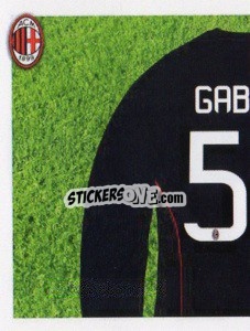Sticker Gabriel Maglia 59 - A.C. Milan 2013-2014
 n. 115 - Erredi Galata Edizioni