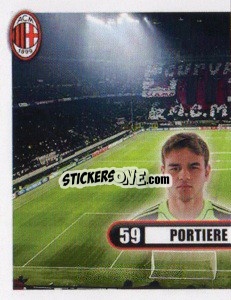 Sticker Gabriel, Portiere - A.C. Milan 2013-2014
 n. 113 - Erredi Galata Edizioni