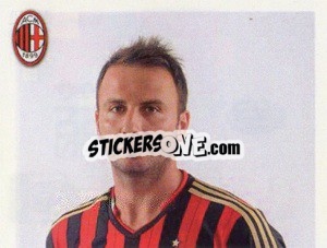 Sticker Giampaolo Pazzini - A.C. Milan 2013-2014
 n. 361 - Erredi Galata Edizioni