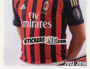 Sticker Giampaolo Pazzini - A.C. Milan 2013-2014
 - Erredi Galata Edizioni