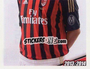 Sticker Kaká - A.C. Milan 2013-2014
 n. 332 - Erredi Galata Edizioni