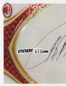 Sticker Kaká Autografo - A.C. Milan 2013-2014
 n. 329 - Erredi Galata Edizioni