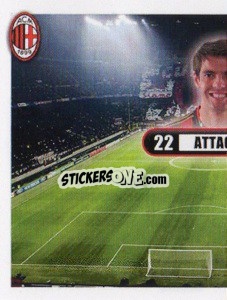 Sticker Kaká, Attacante - A.C. Milan 2013-2014
 n. 323 - Erredi Galata Edizioni