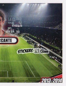 Sticker Kaká, Attacante - A.C. Milan 2013-2014
 n. 324 - Erredi Galata Edizioni