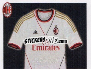 Sticker Kit Gara Away - A.C. Milan 2013-2014
 n. 63 - Erredi Galata Edizioni