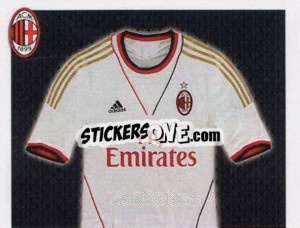 Figurina Kit Gara Away - A.C. Milan 2013-2014
 - Erredi Galata Edizioni