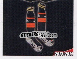 Sticker Kit Gara Third - A.C. Milan 2013-2014
 n. 68 - Erredi Galata Edizioni