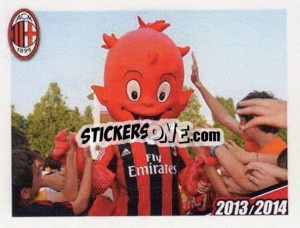 Sticker La Mascotte - A.C. Milan 2013-2014
 n. 51 - Erredi Galata Edizioni