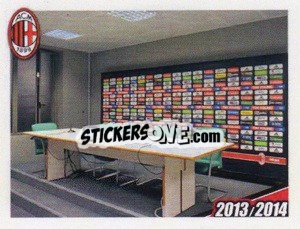 Sticker La Sala Stampa - A.C. Milan 2013-2014
 n. 43 - Erredi Galata Edizioni