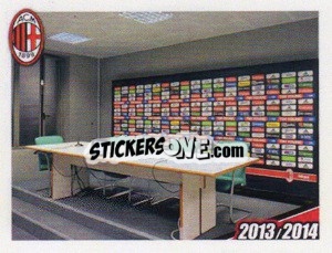 Sticker La Sala Stampa - A.C. Milan 2013-2014
 - Erredi Galata Edizioni